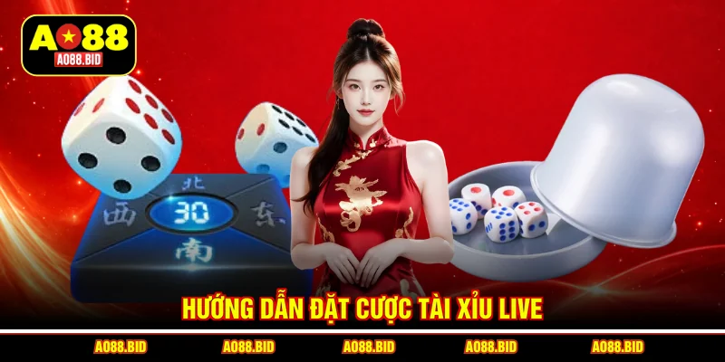 Hướng dẫn đặt cược tài xỉu live