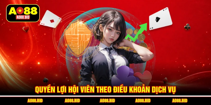Quyền lợi hội viên theo điều khoản dịch vụ 